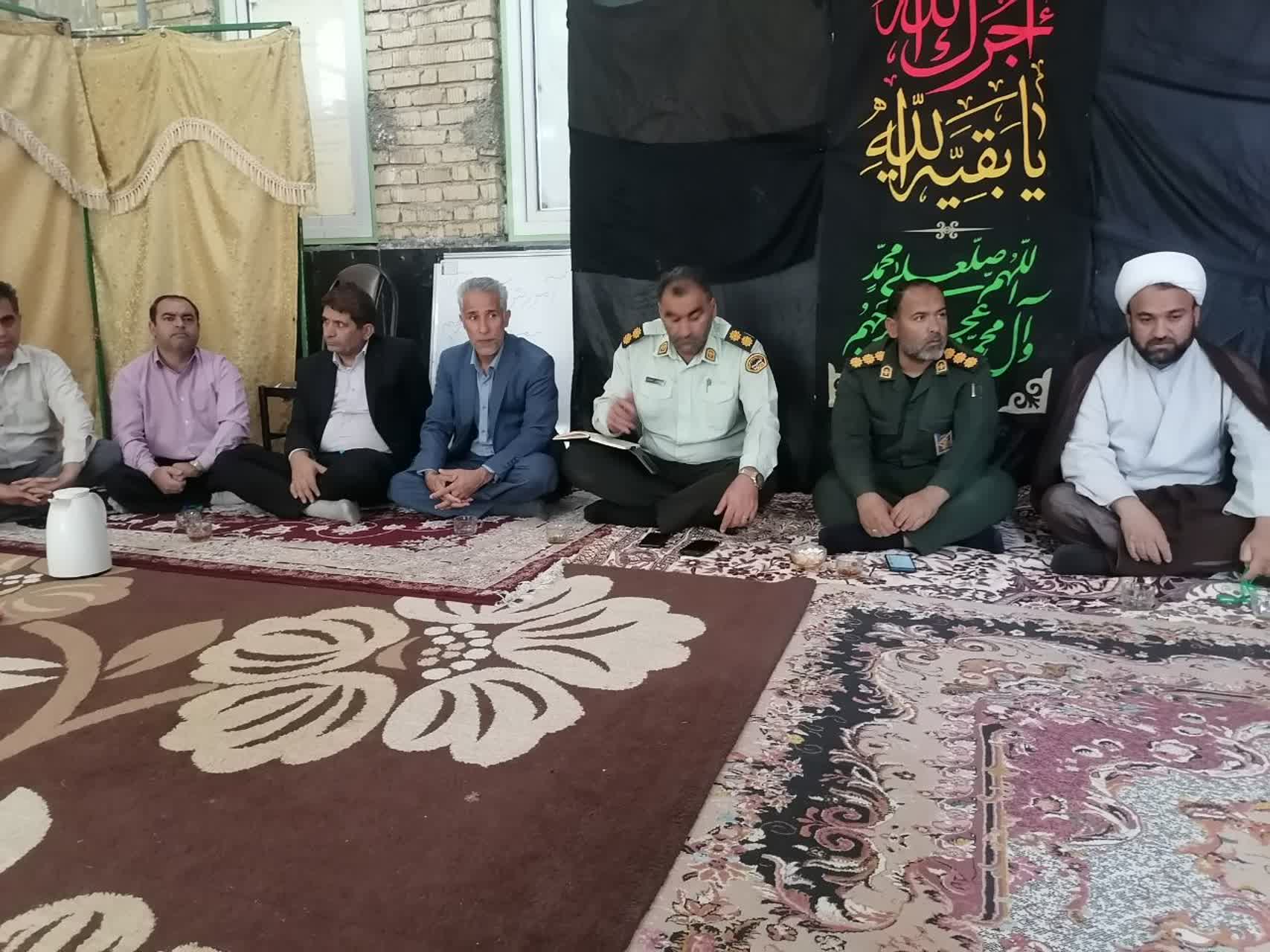 در راستای اجرای برنامه‌های هفته بسیج 