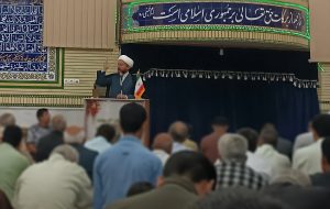 حجت السلام والمسلمین سلیمانی: رای ۹۸.۲ درصدی مردم در سال ۵۸ سرآغاز تمام دشمنی های استکبار جهانی با جمهوری اسلامی بود.