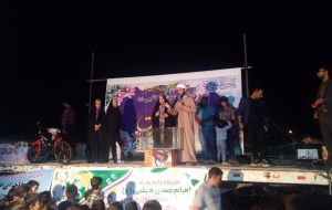 جشن میلاد کریم اهل بیت(ع) در حاجی آباد برگزار شد.
