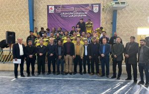 تیم منتخب زرین‌دشت نایب‌قهرمان مسابقات فوتسال