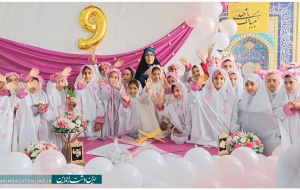 جشن تکلیف دانش‌آموزان شهر «دبیران» شهرستان «زرین‌دشت»