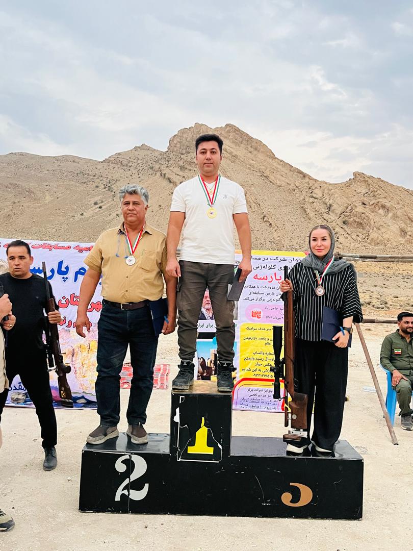 قهرمانی محسن رفعتی در جام پارسه